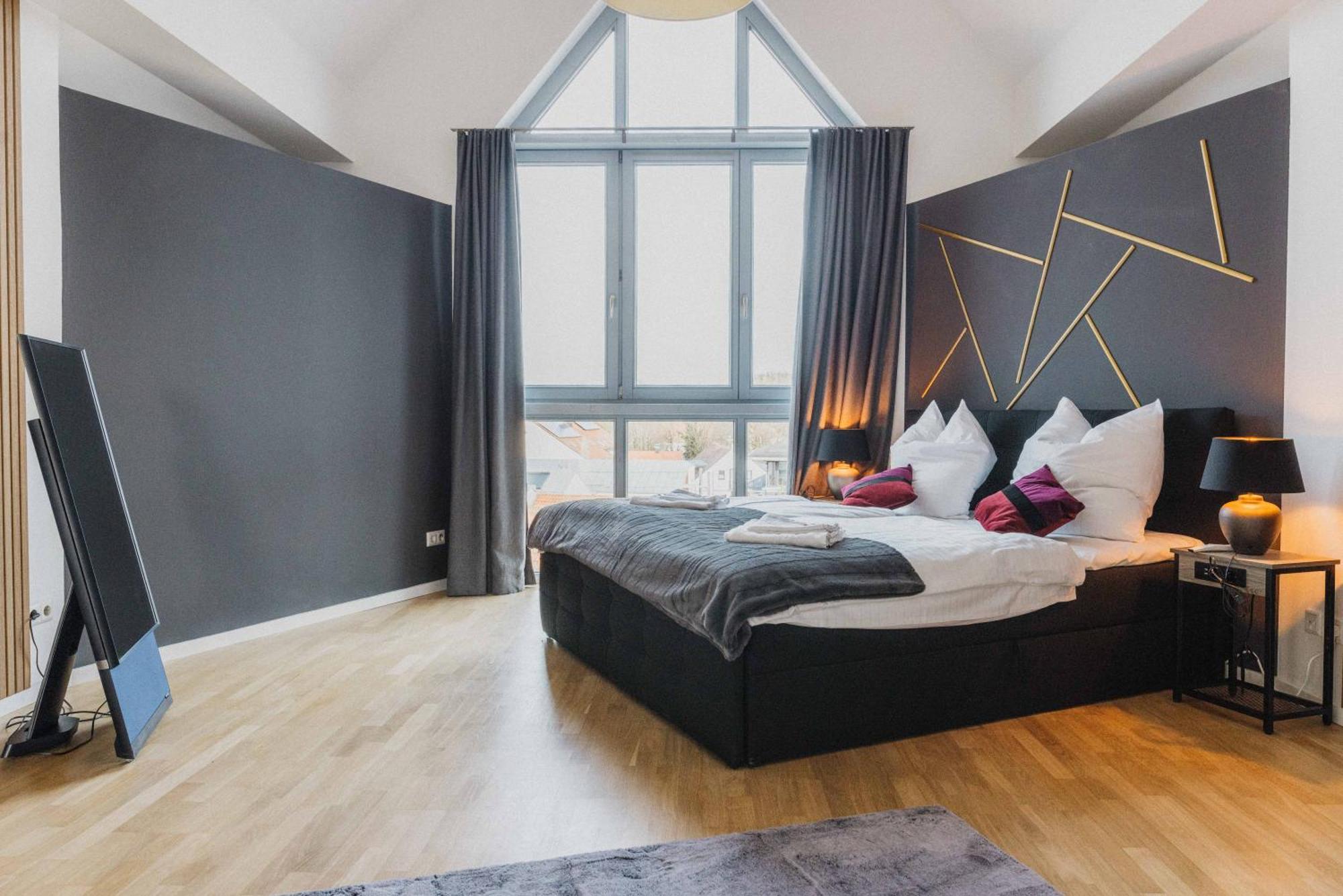 Luxury 4 Bedroom Apartment/Therme Erding/Parking Exteriér fotografie